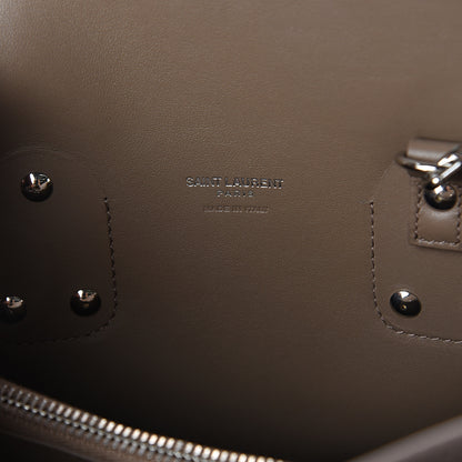 Saint Laurent Grained Calfskin Small Sac De Jour Taupe 5 of 8