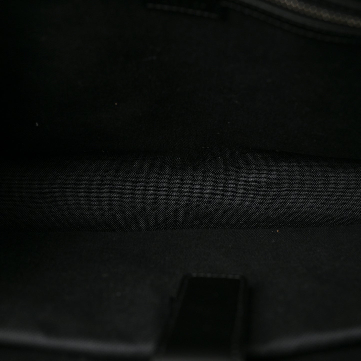 GG Supreme Monogram Appia Calfskin Web Briefcase Black