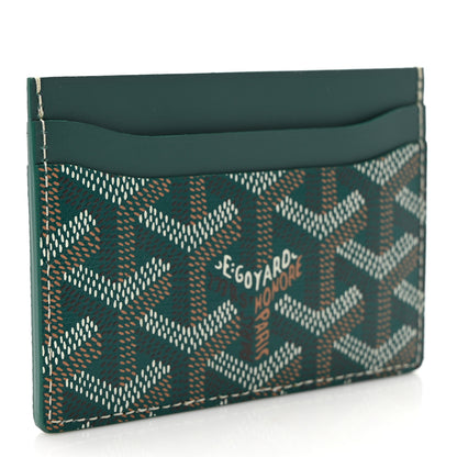 Goyard Goyardine Saint Sulpice Card Holder Green 3 of 7