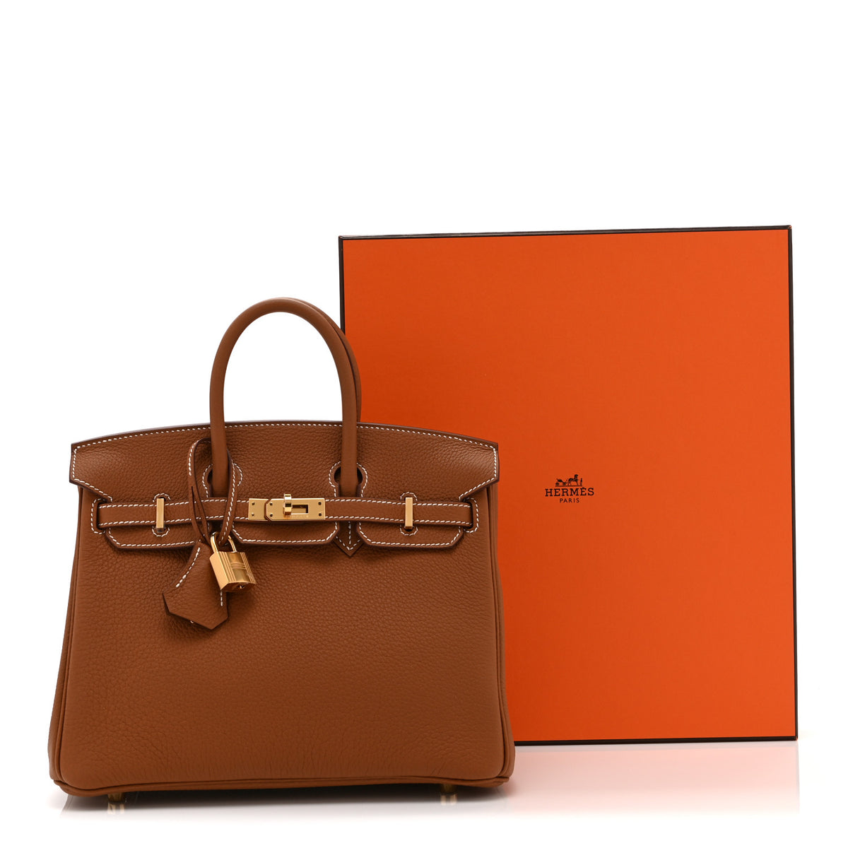 Hermes Togo Birkin 25 Gold 11 of 11