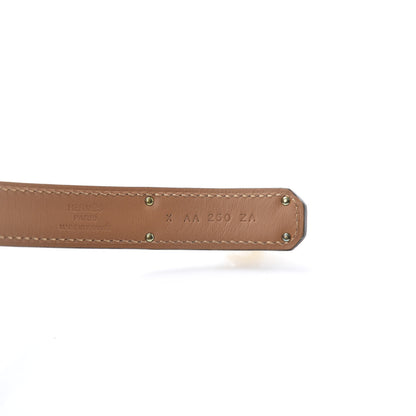 Hermes Epsom Kelly Belt Etoupe 4 of 5