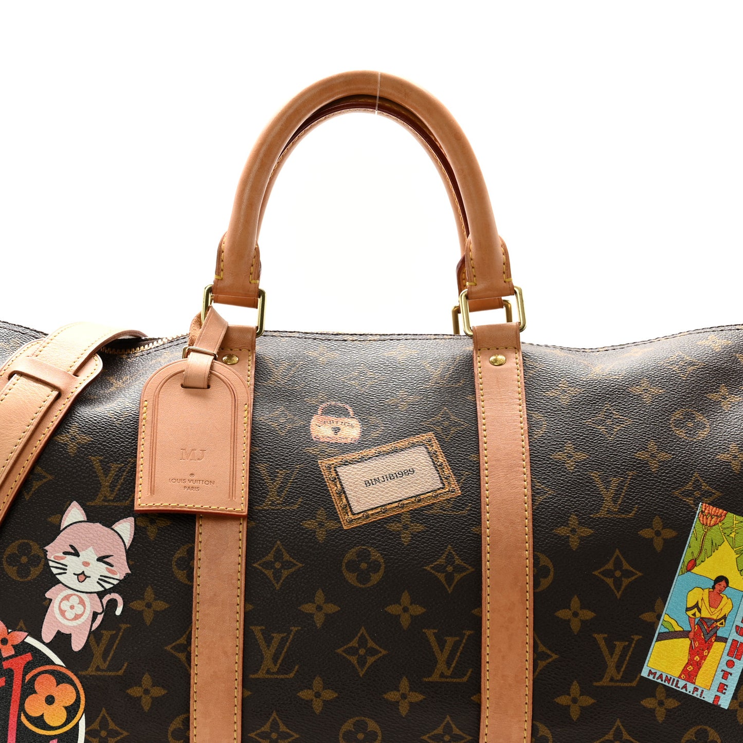 Monogram Patches Keepall Bandouliere 50
