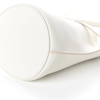 Celine Supple Grained Calfskin Nano Big Bag Bucket White 9 of 9