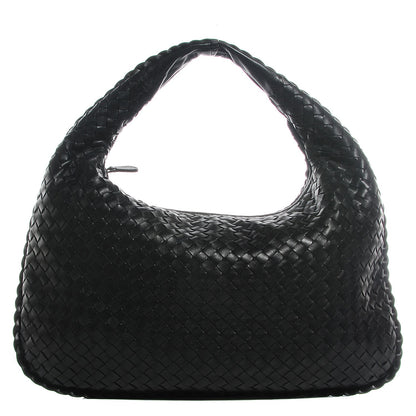 Bottega Veneta Nappa Intrecciato Medium Veneta Hobo Black 1 of 9