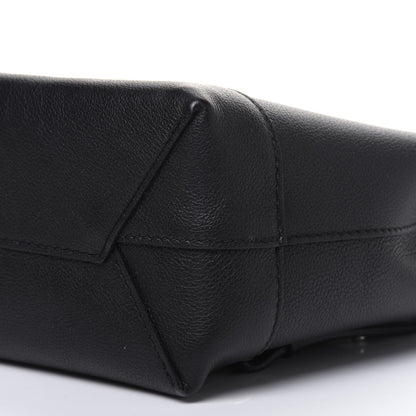 Louis Vuitton Calfskin Lockme Mini Backpack Black 11 of 14