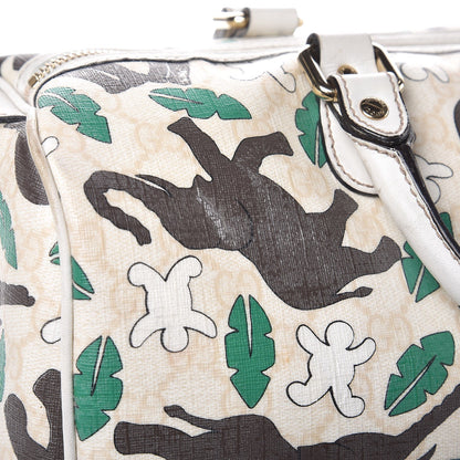 Gucci Monogram Medium Joy Boston Unicef Elephant Snowman 9 of 16