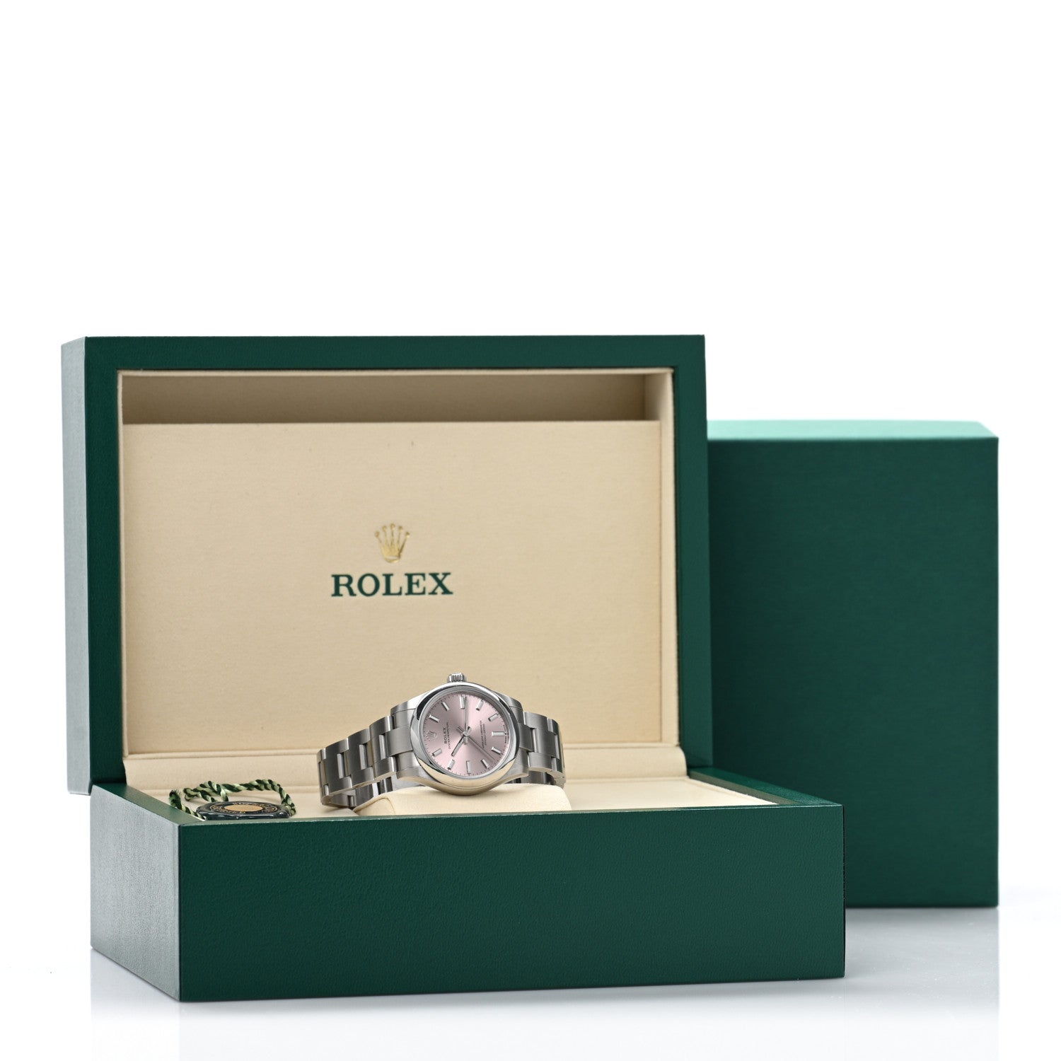 Rolex Stainless Steel 31mm Oyster Perpetual Watch Pink 277200 5 of 5
