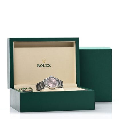Rolex Stainless Steel 31mm Oyster Perpetual Watch Pink 277200 5 of 5