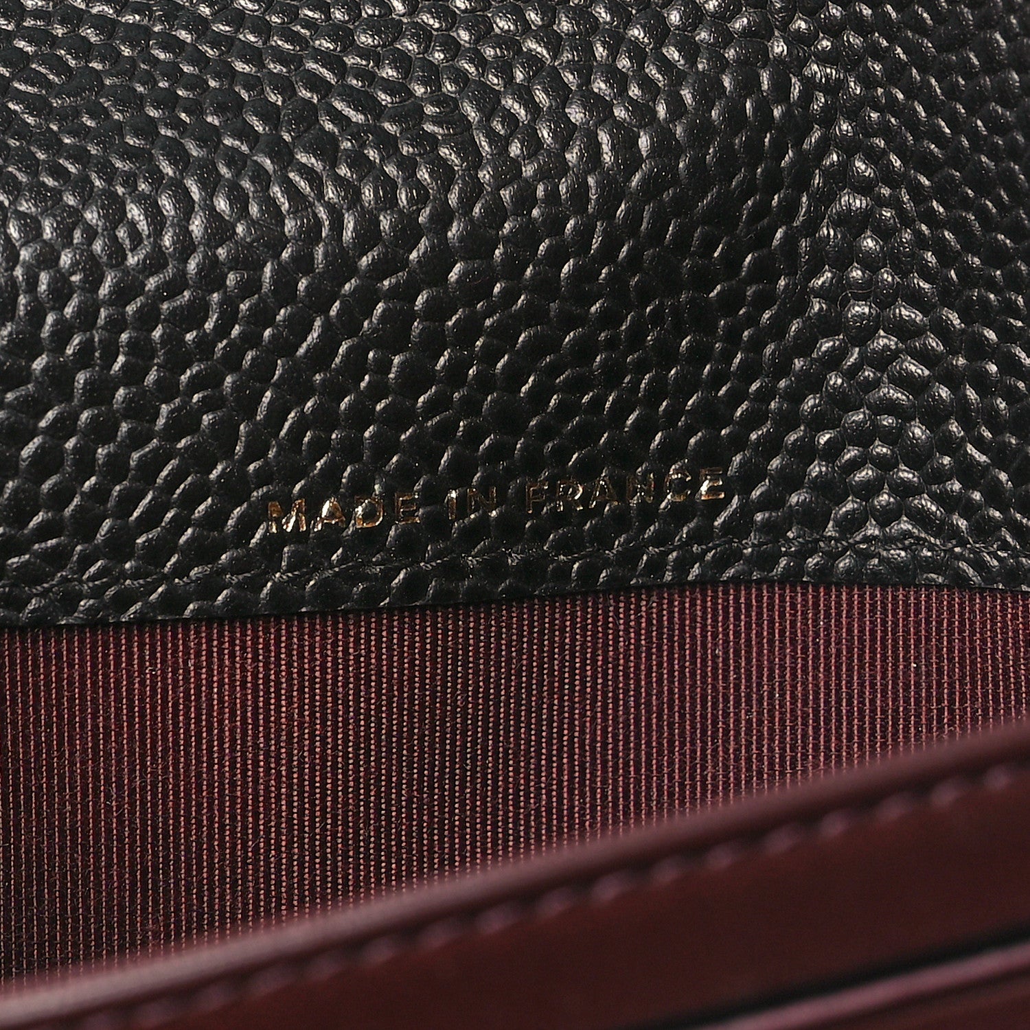 Chanel Caviar Quilted Large Gusset Flap Wallet Black 7 of 8
