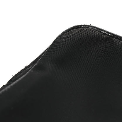 Prada Tessuto Nylon Saffiano Mini Pouch Black 9 of 10