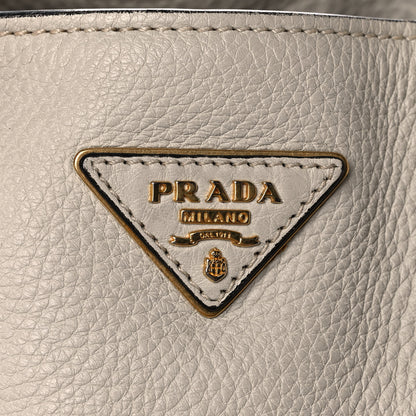 Prada Vitello Daino Tote Talco 6 of 11