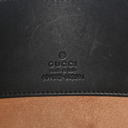 Gucci Calfskin Embossed XL Clutch Black 7 of 18