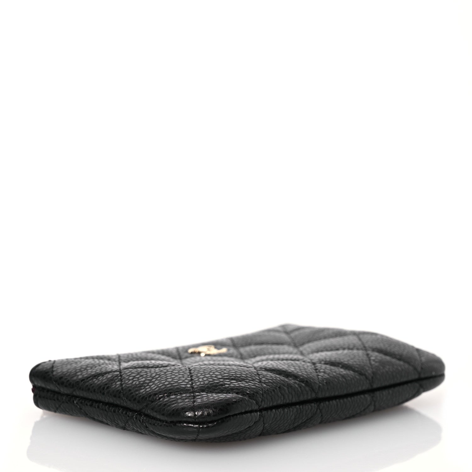 Chanel Caviar Quilted Small Cosmetic Case Black 4 of 10