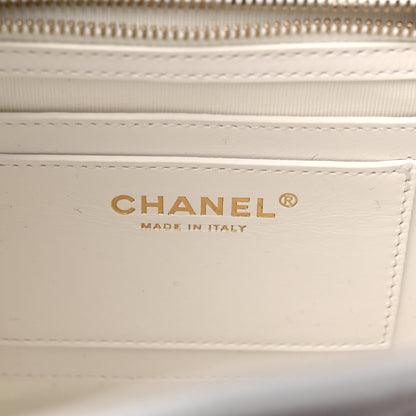 Chanel Caviar Quilted Mini Urban Spirit Backpack White 6 of 9