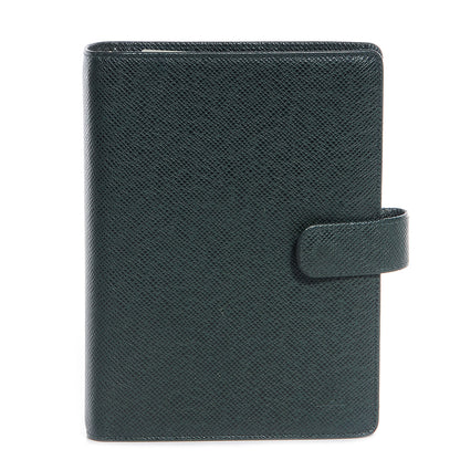 Louis Vuitton Taiga Medium Ring Agenda Cover Epicea 1 of 7