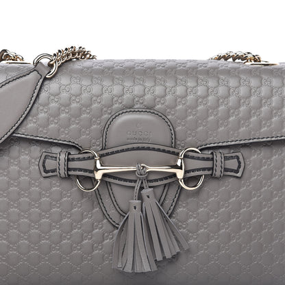 Gucci Soft Microguccissima Medium Emily Chain Shoulder Bag Loess 10 of 10