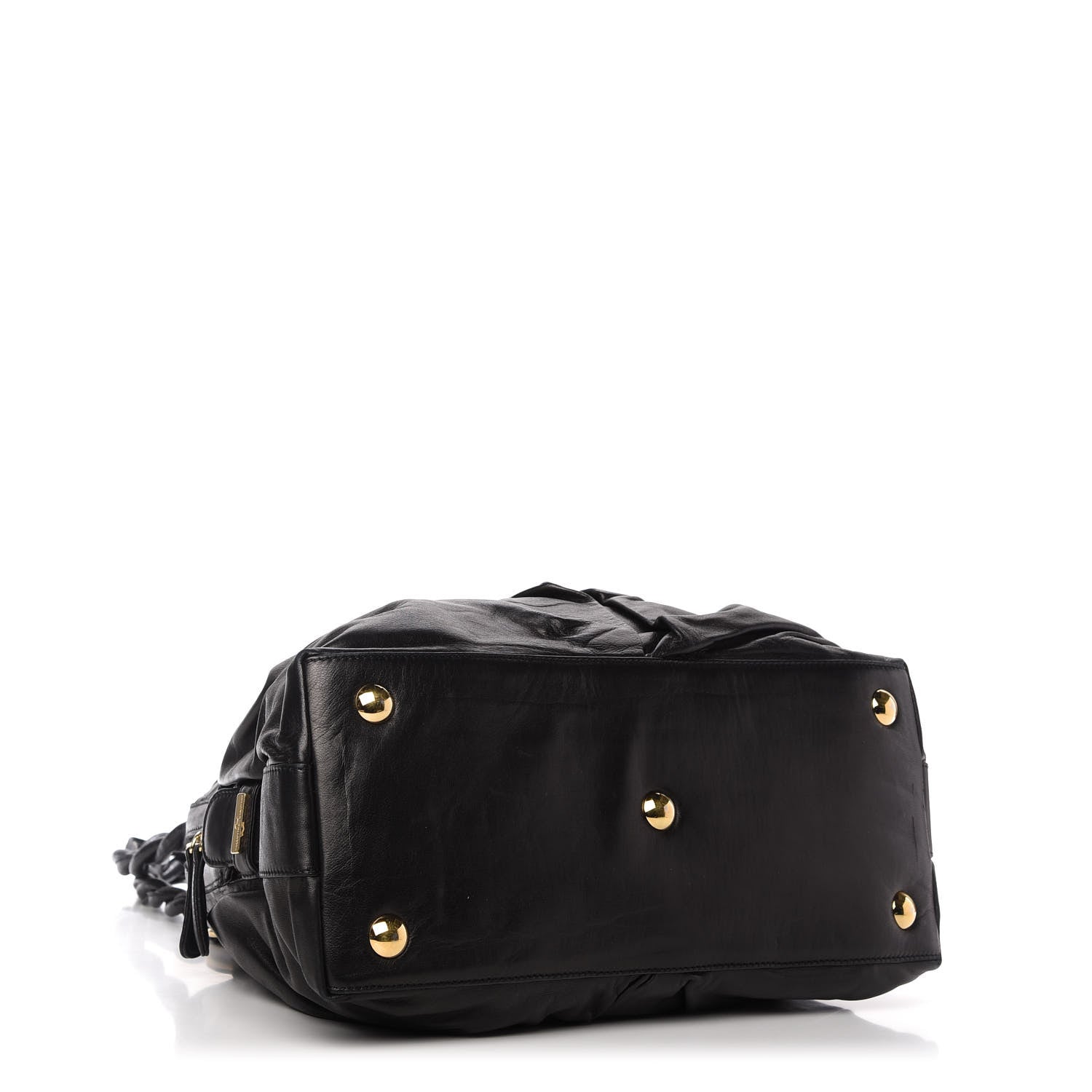 Valentino Garavani Lambskin Woven Couture Bag Black 5 of 14