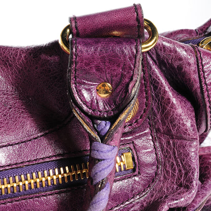 Balenciaga Chevre Giant 21 Gold Hardware Work Violet 9 of 12