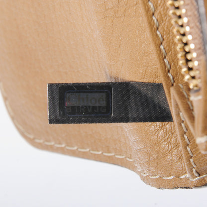 Chloe Calfskin Marcie Continental Flap Wallet Nut 8 of 8