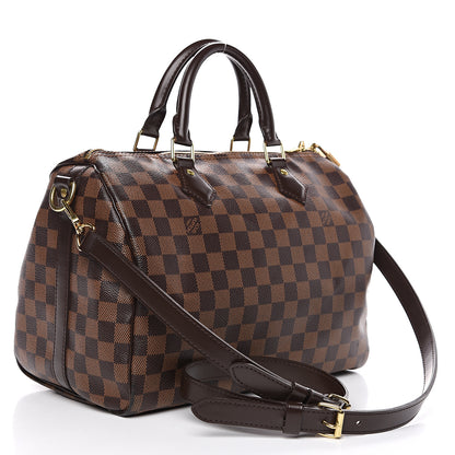 Louis Vuitton Damier Ebene Speedy Bandouliere 30 2 of 14