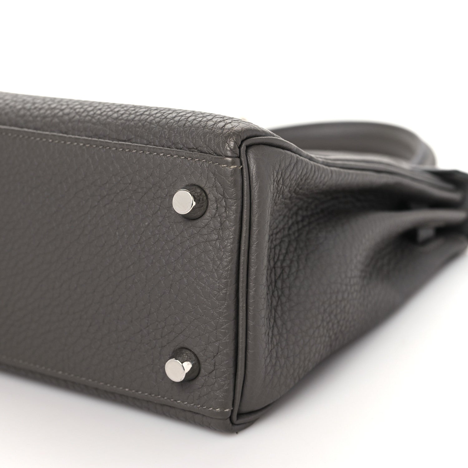 Hermes Togo Kelly Retourne 25 Etain 10 of 11