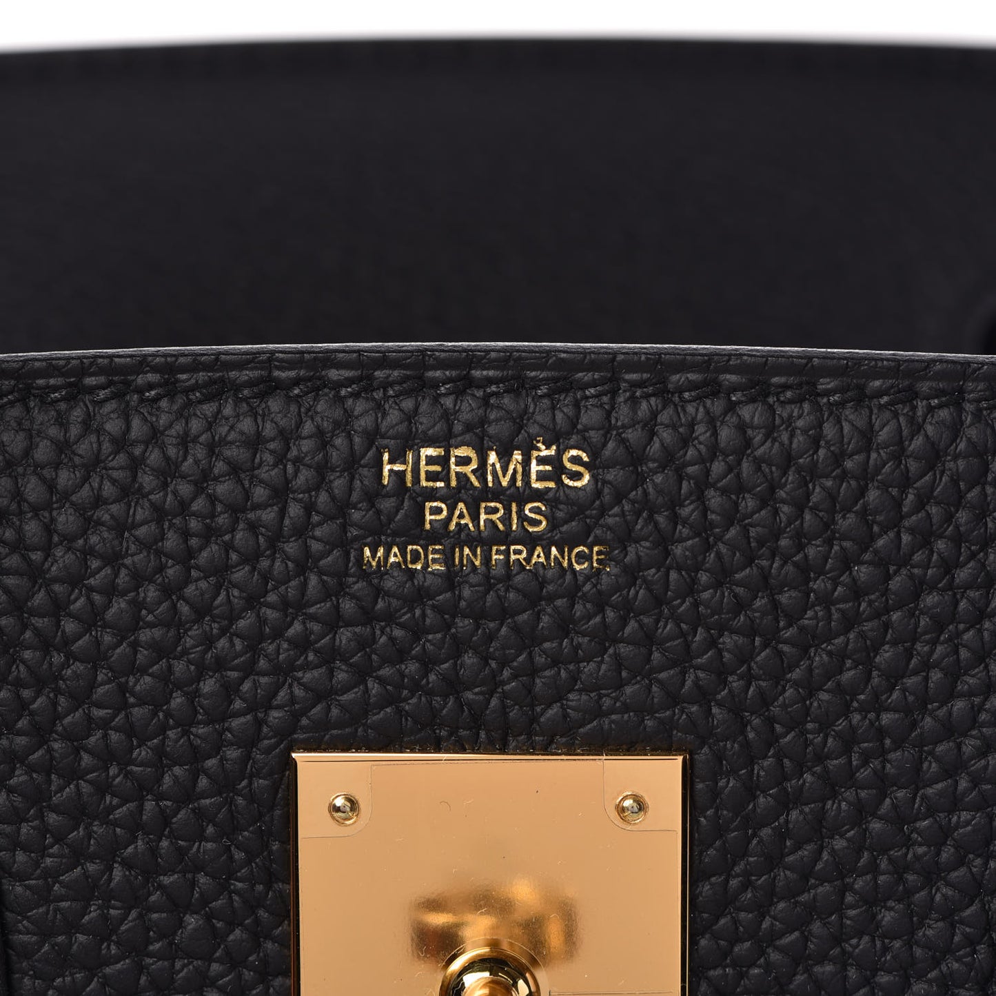 Togo Birkin 30 Black