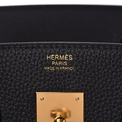 Hermes Togo Birkin 30 Black 11 of 34