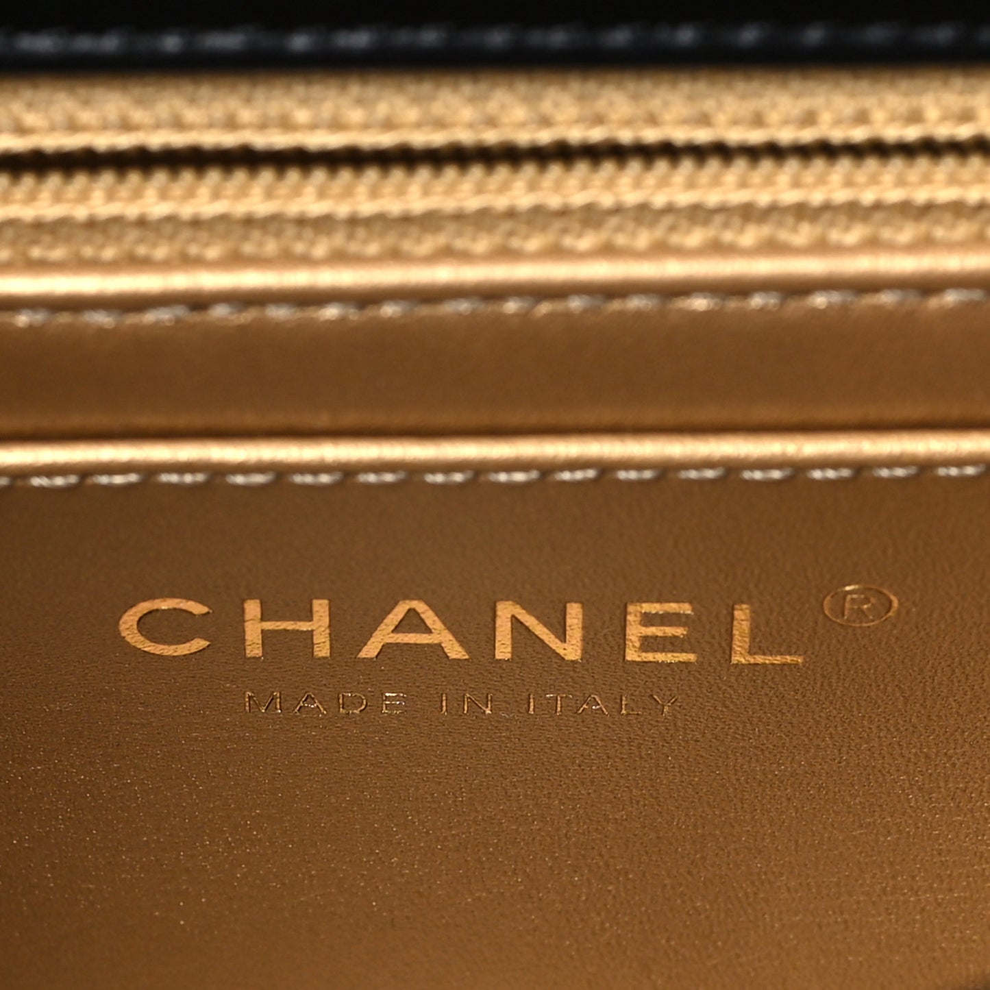 Lambskin Quilted Mini Rectangular Pearl Crush Flap Black