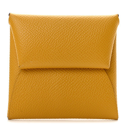 Hermes Epsom Bastia Coin Purse Jaune Ambre 1 of 9