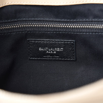 Saint Laurent Calfskin Y Quilted Monogram Large Loulou Shopper Nude Powder 7 of 14
