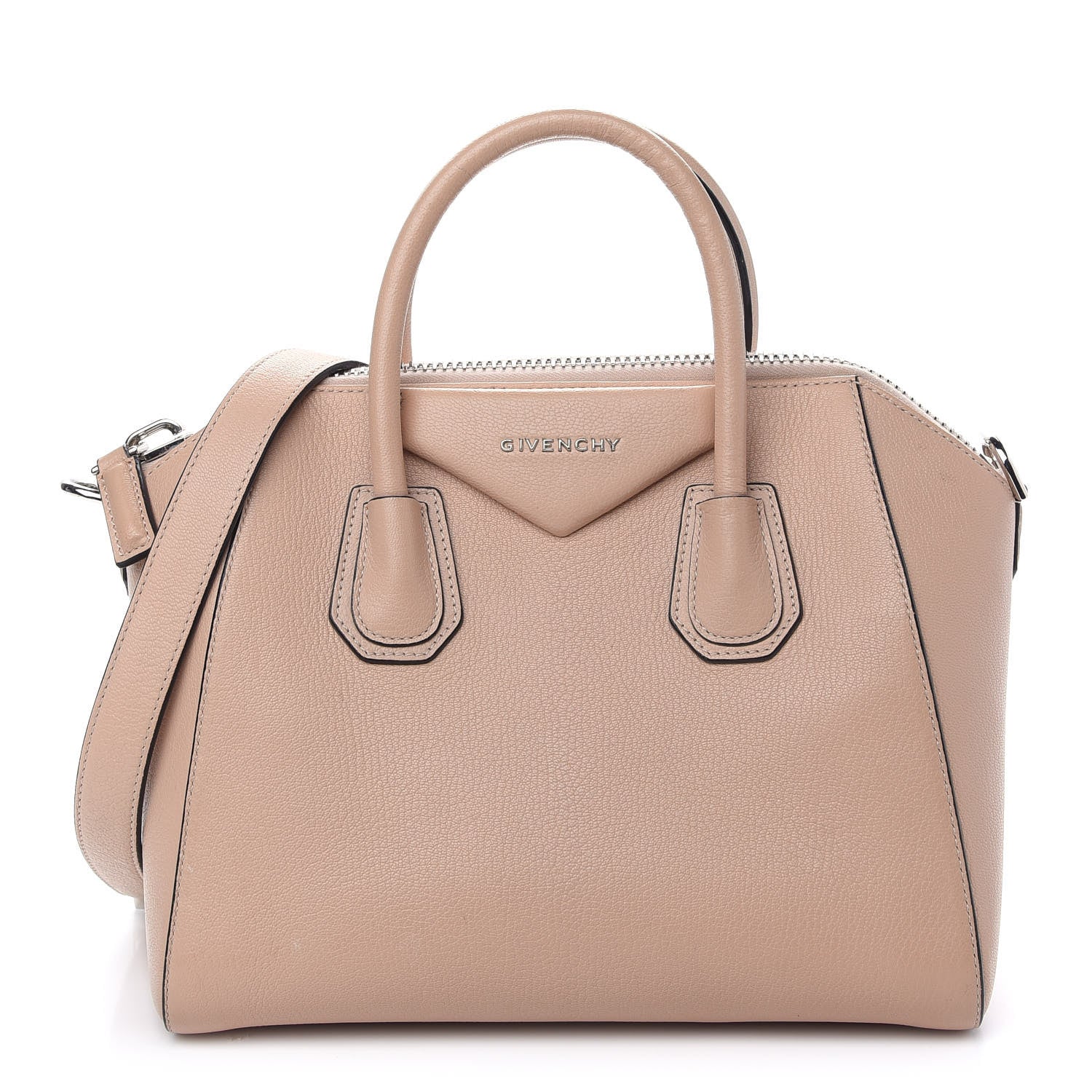 Givenchy Sugar Goatskin Small Antigona Nude Pink 1 of 10