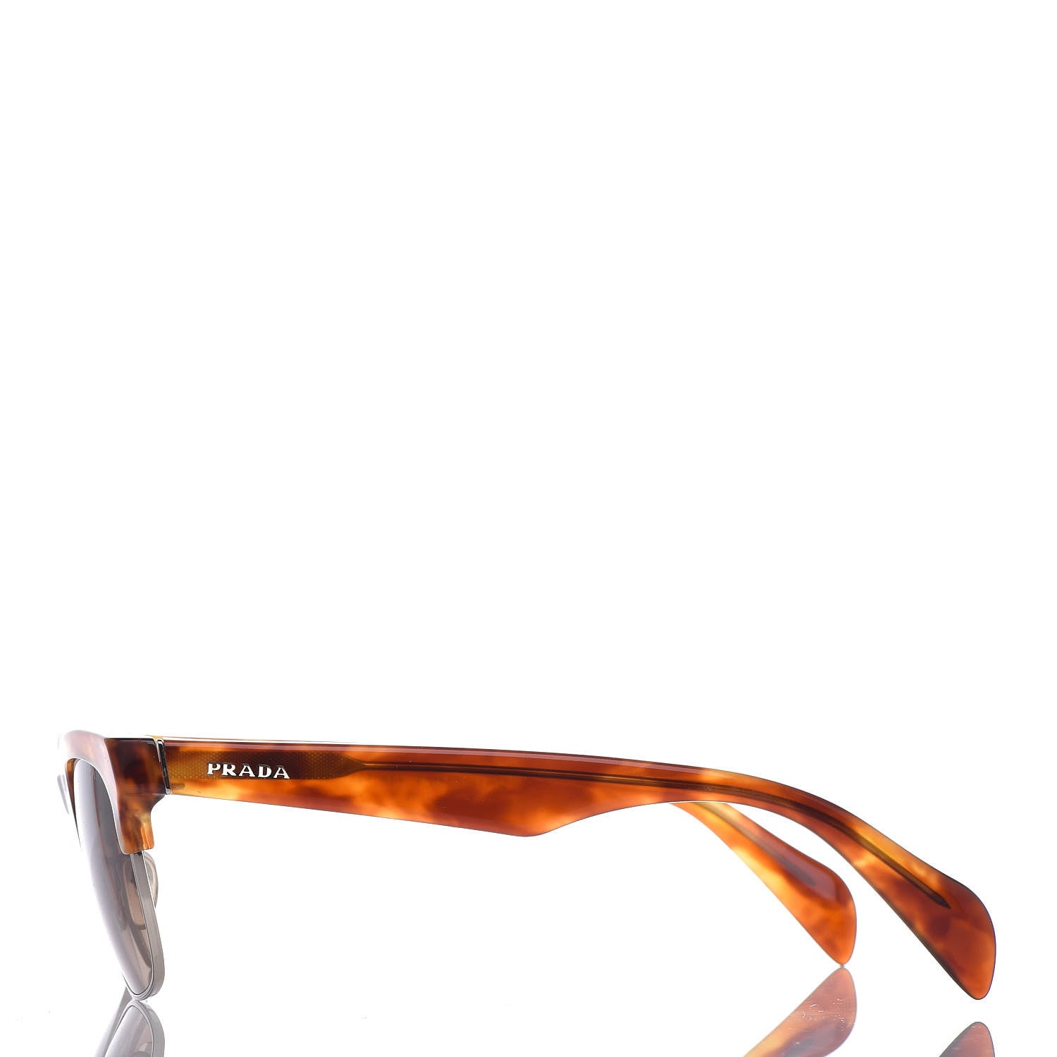 Prada Acetate Sunglasses SPR11P Havana 2 of 7