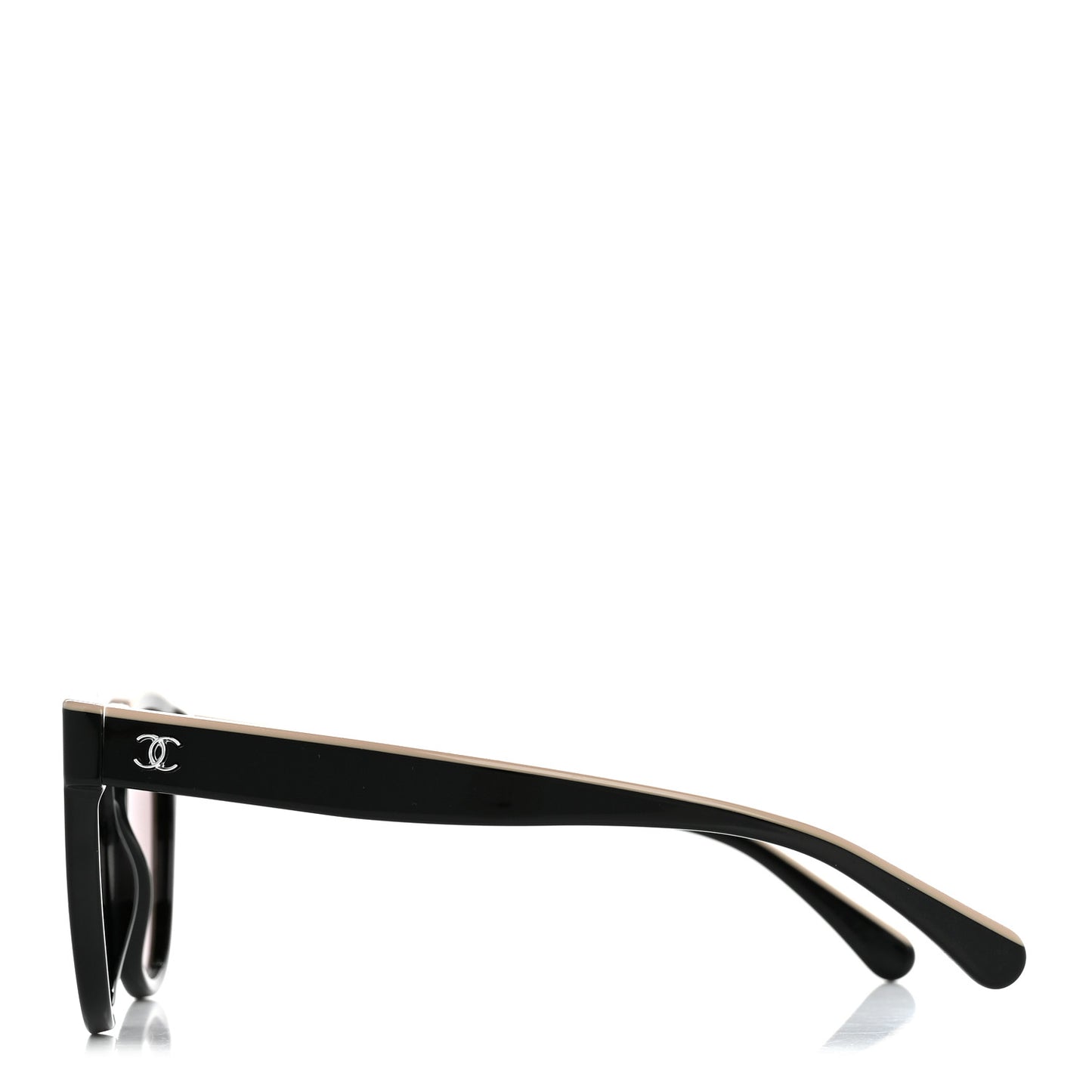 Acetate CC Butterfly Sunglasses 5414 Black Beige
