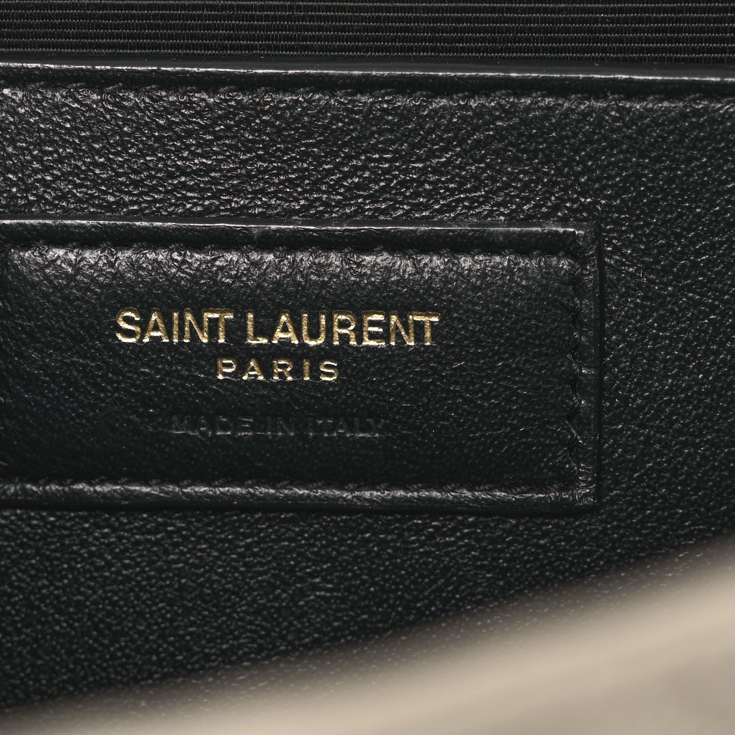 Saint Laurent Grain De Poudre Textured Mixed Matelasse Medium Triquilt Monogram Satchel Crema Soft 5 of 12