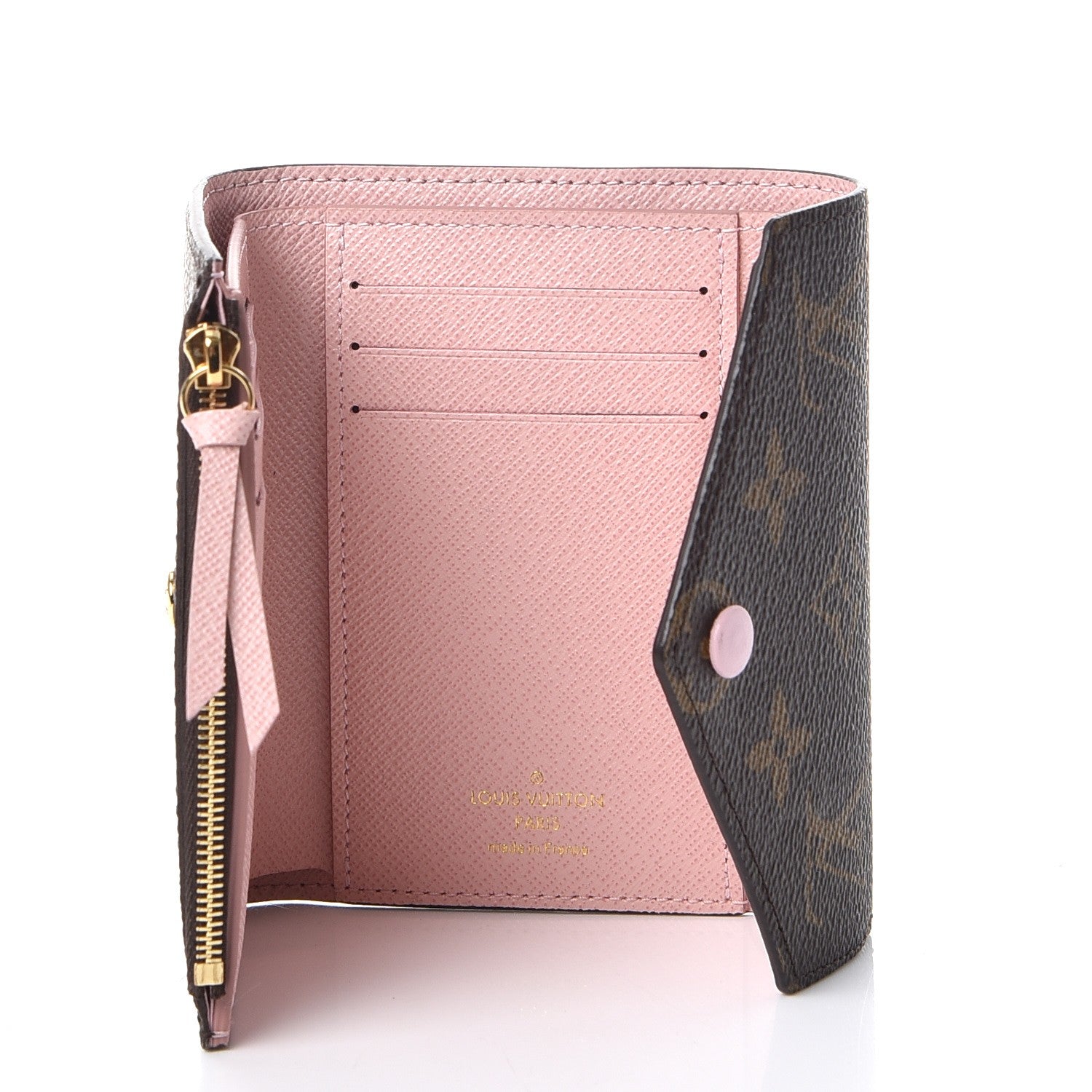Louis Vuitton Monogram Victorine Wallet Rose Ballerine 5 of 9