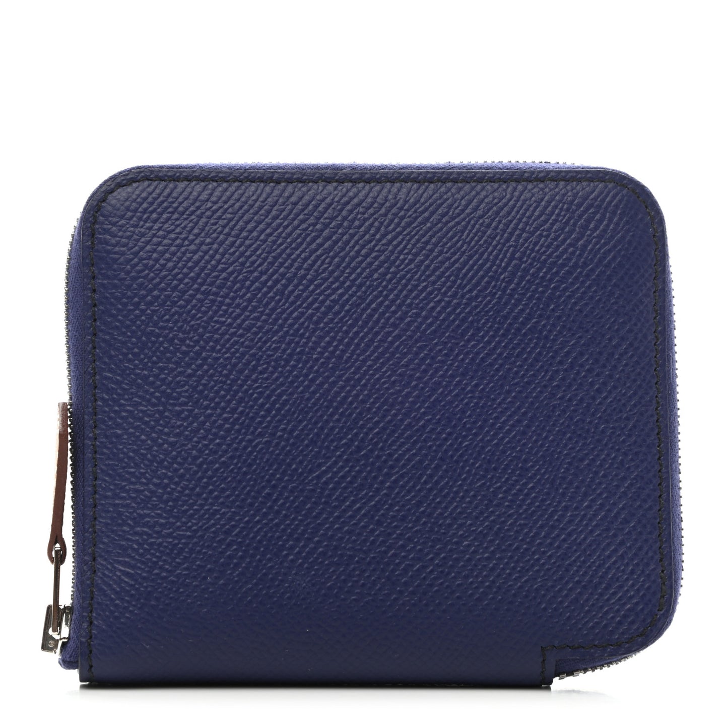 Epsom Silk'in Compact Wallet Bleu Saphir
