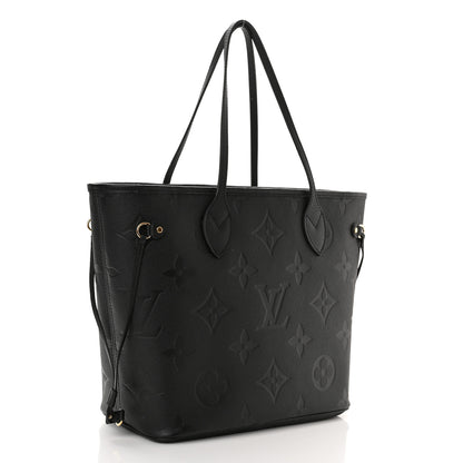 Louis Vuitton Empreinte Monogram Giant Neverfull MM Black 4 of 11