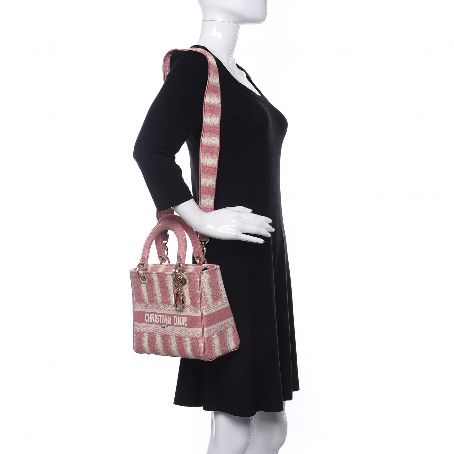 Canvas Medium D-Stripes Lady D-Lite Pink