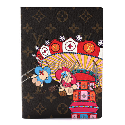 Louis Vuitton Monogram 2020 Christmas Animation Swing Ride Notebook MM Pivoine 1 of 6