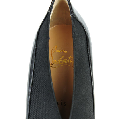 Christian Louboutin Shiny Nappa Toot Couverte 100 Pumps 40 Black 7 of 8