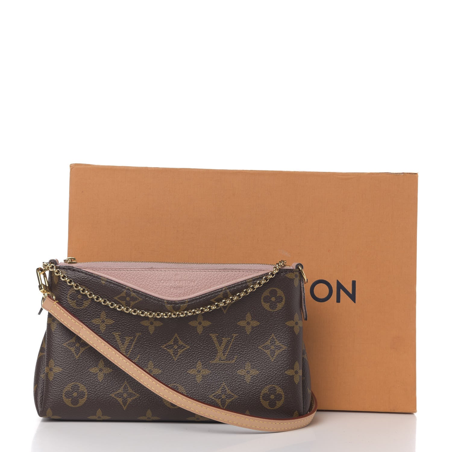 Louis Vuitton Monogram Pallas Clutch Rose Poudre 10 of 10