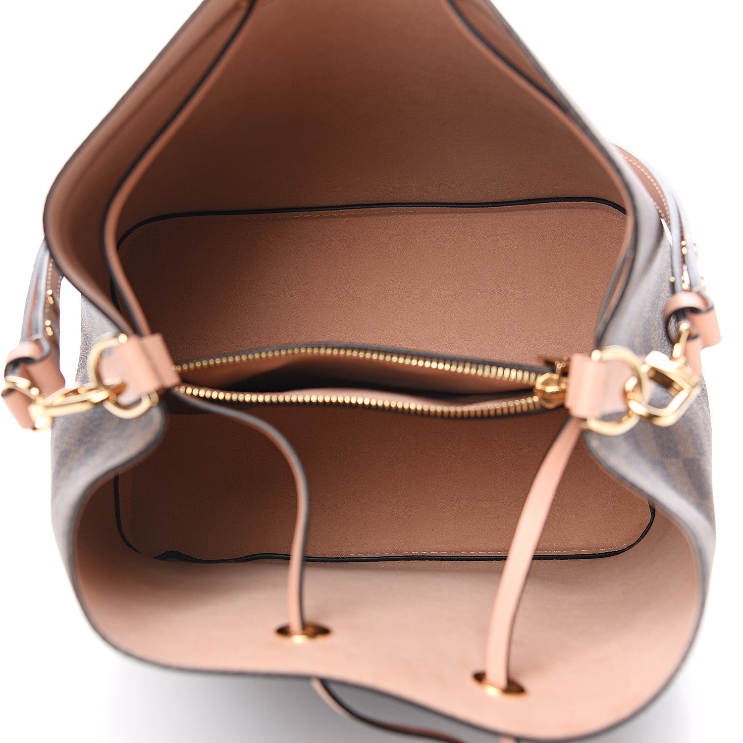 Louis Vuitton Damier Ebene Neonoe MM Venus Pink 4 of 10
