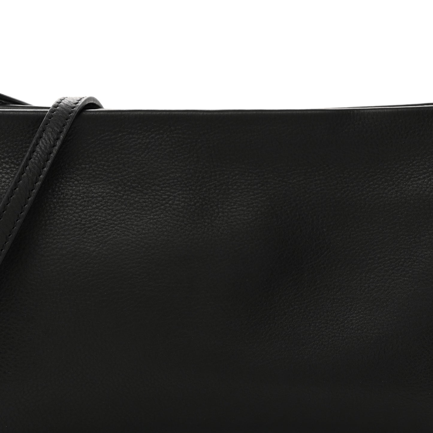 Grained Calfskin Rene Crossbody Black