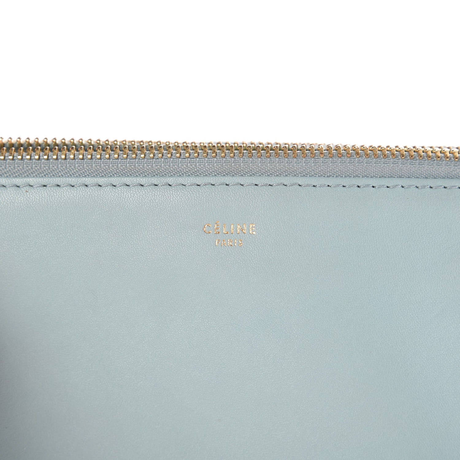 Celine Smooth Lambskin Small Trio Crossbody Bag Jade 8 of 16
