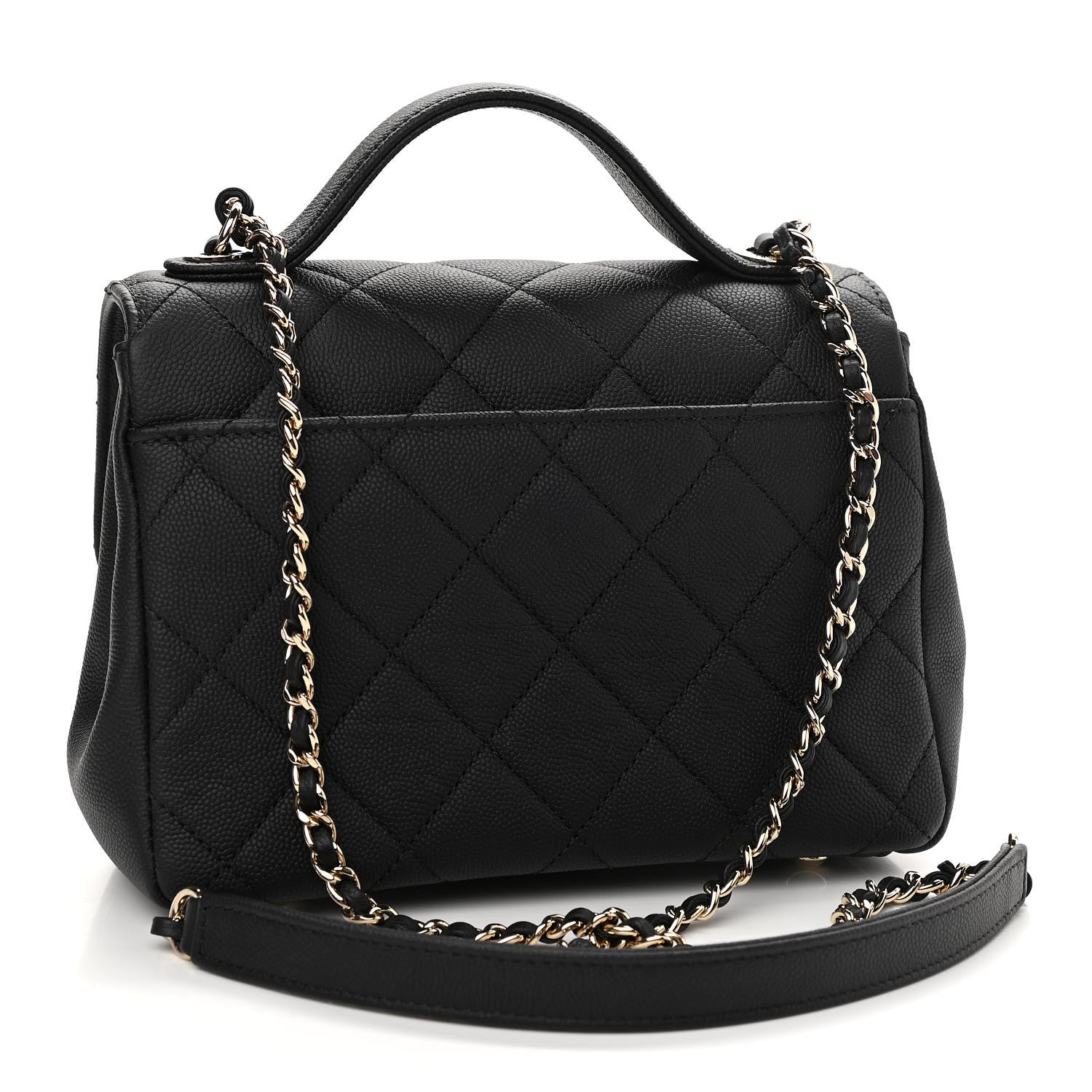 Chanel Caviar Quilted Small Business Affinity Flap Black 3 of 13