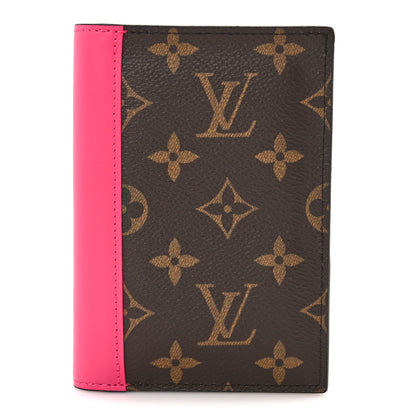 Louis Vuitton Monogram Macassar Passport Cover Fuchsia 1 of 8