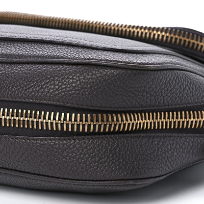 Tom Ford Pebbled Calfskin Large Jennifer Dark Brown 7 of 7