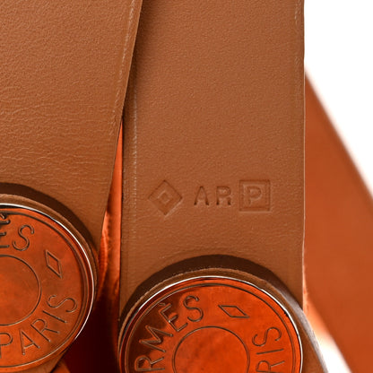Hermes Toile Cabag 39 Orange 6 of 10
