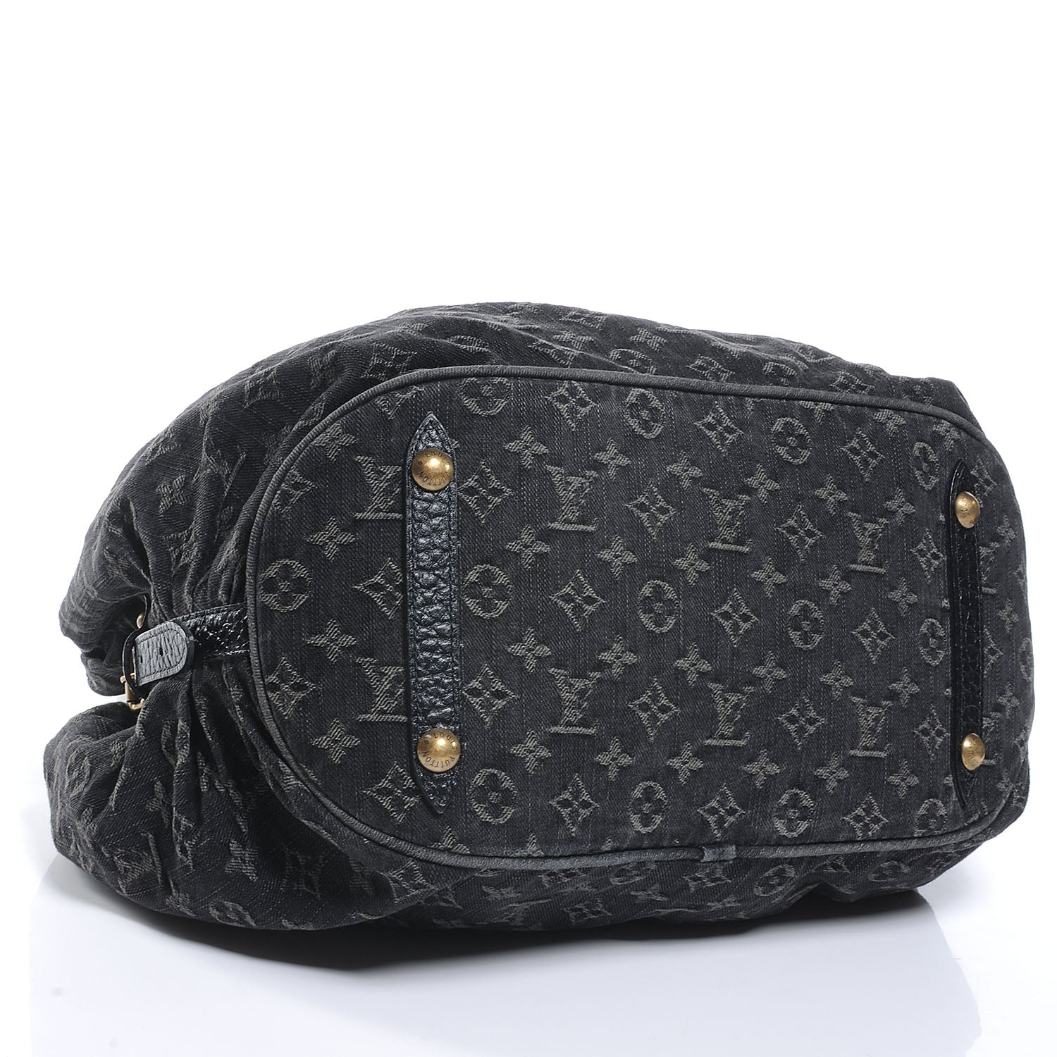 Louis Vuitton Denim Mahina XL Black 4 of 7