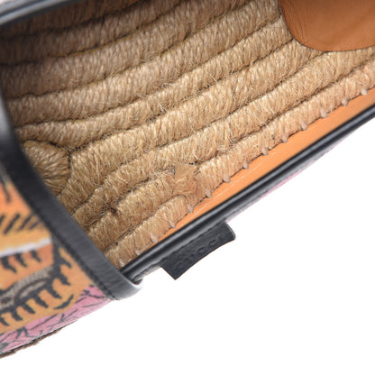 Gucci GG Supreme Monogram Bengal Espadrilles 39.5 Beige Pink 13 of 15